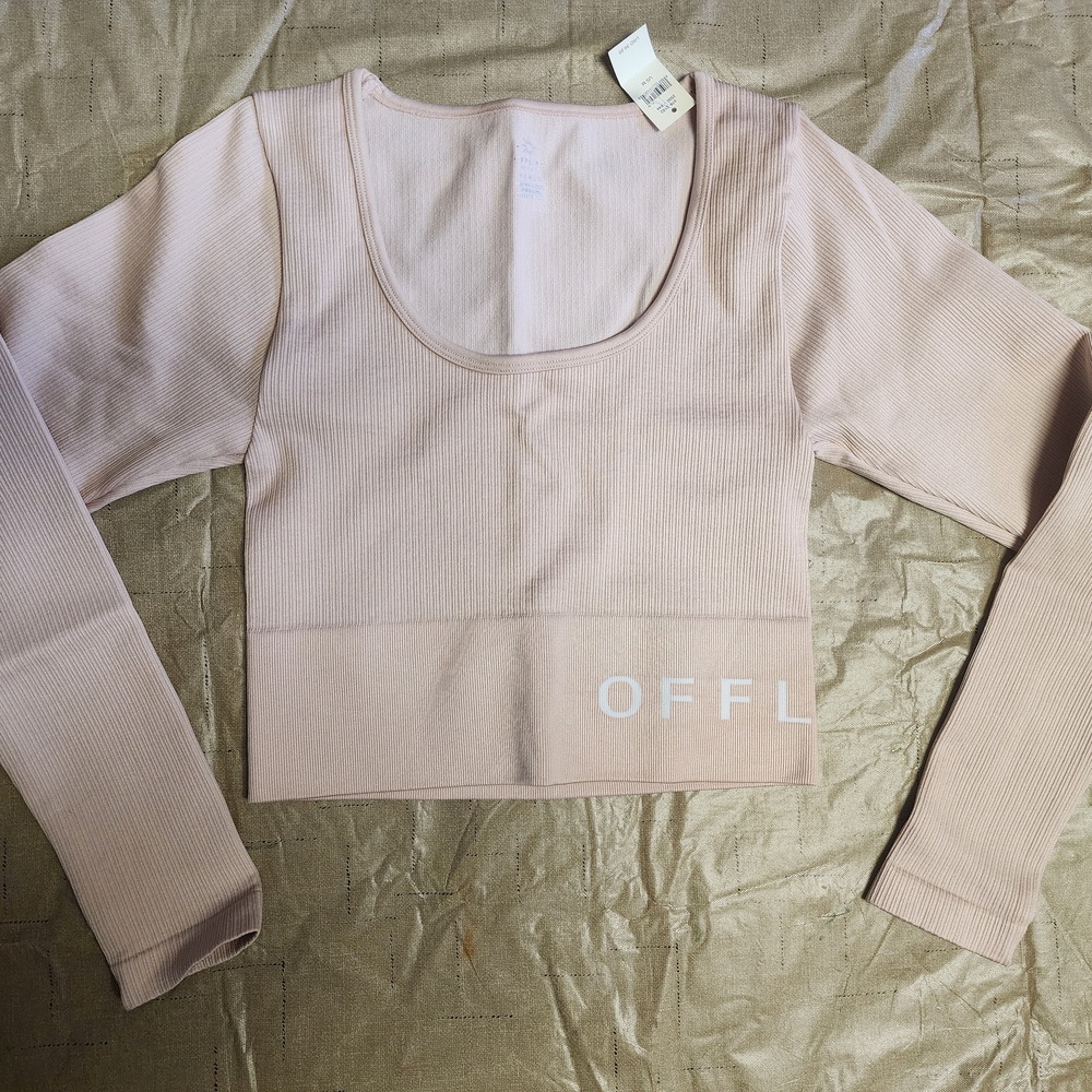 Women's Pink Long Sleeve Top